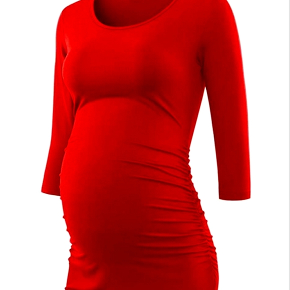 🥳Host Pick🥳Liu & Qu Women's Maternity Bodycon - Picture 1 of 6